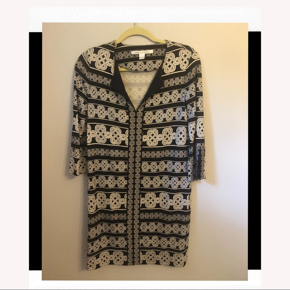 Diane con Furstenberg shift dress size 4